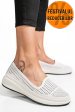 Espadrile albe piele naturala jspy3952