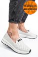 Mocasini albi piele naturala jspy5271