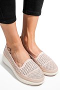 ESPADRILE ROZ PIELE NATURALA JSPY3952