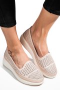 ESPADRILE ROZ PIELE NATURALA JSPY3952