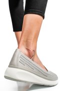 ESPADRILE GRI PIELE NATURALA JSPY3952