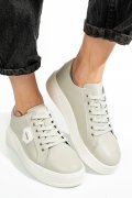 PANTOFI SPORT GRI PIELE NATURALA TSP5120