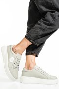 PANTOFI SPORT GRI PIELE NATURALA TSP5120
