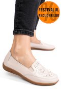 MOCASINI ROZ PIELE NATURALA FSP003636