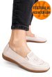Mocasini roz piele naturala fsp003636