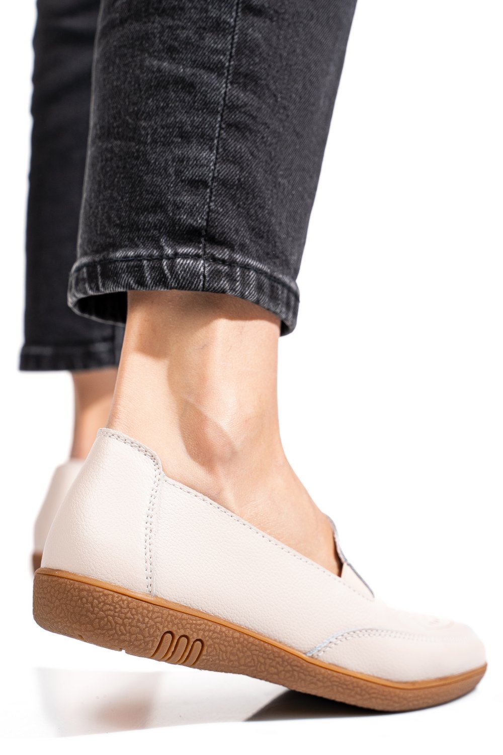 MOCASINI ROZ PIELE NATURALA FSP003636