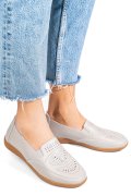 MOCASINI GRI PIELE NATURALA FSP003636