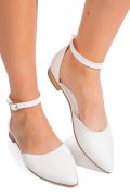 BALERINI ALBI PIELE NATURALA 3S7753