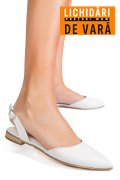 BALERINI ALBI PIELE NATURALA 3S7732