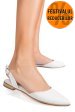 Balerini albi piele naturala 3s7732