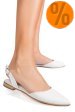 Balerini albi piele naturala 3s7732