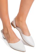 BALERINI ALBI PIELE NATURALA 3S7732