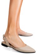 BALERINI BEJ PIELE NATURALA 3S7732
