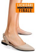 BALERINI BEJ PIELE NATURALA 3S7732
