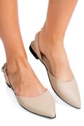 BALERINI BEJ PIELE NATURALA 3S7732