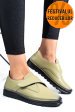 Pantofi olive piele naturala apck700