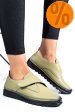 Pantofi olive piele naturala apck700