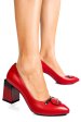 Pantofi rosii piele naturala lacuita 6s775