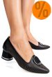 Pantofi negri piele naturala 2s77418