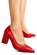 PANTOFI ROSII PIELE NATURALA 2S77359
