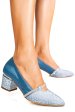 Pantofi bleumarin piele naturala 2s77310