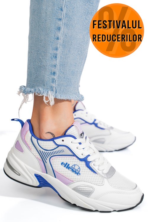 Ellese, pantofi sport white el41w69465