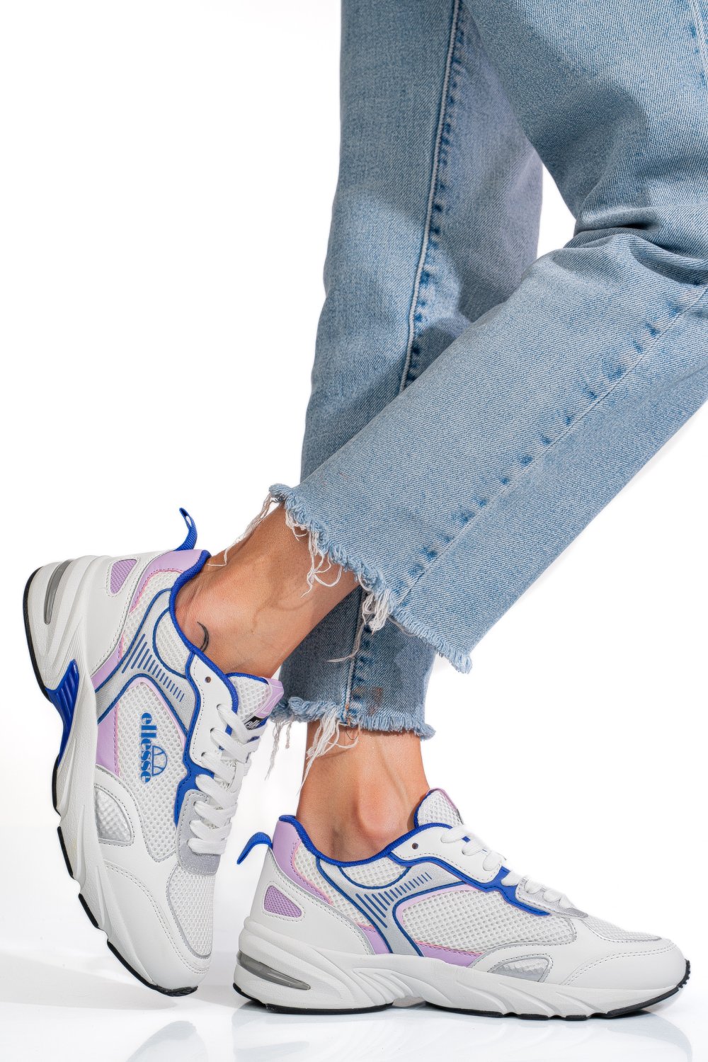 ELLESE, PANTOFI SPORT WHITE EL41W69465