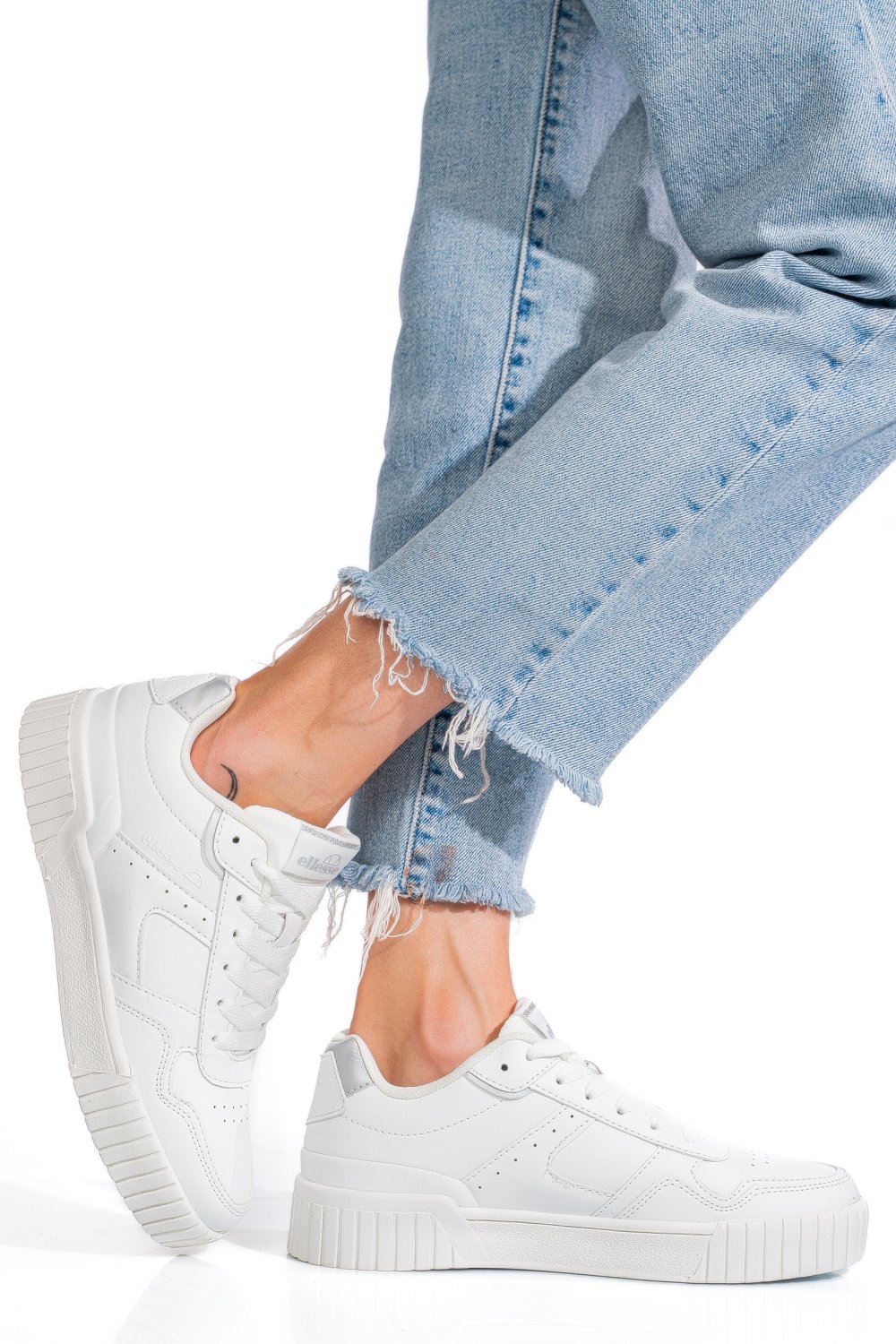 ELLESE, PANTOFI SPORT WHITE EL31W85470