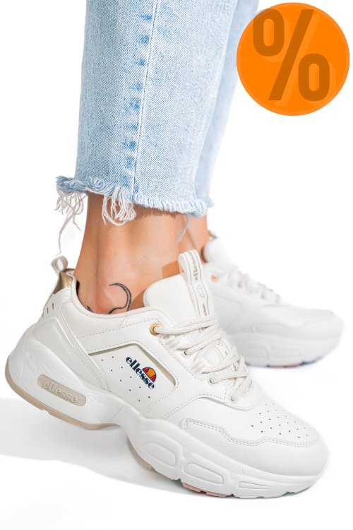 Ellese, pantofi sport white el22w60450