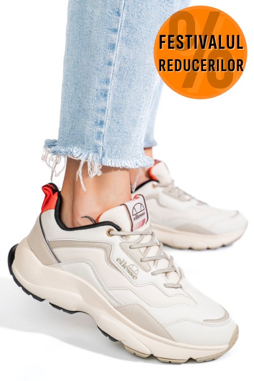 Ellese, pantofi sport white el22w60459
