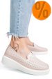 Mocasini roz piele naturala jspy3872