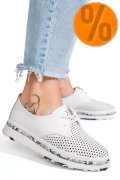 PANTOFI ALBI PIELE NATURALA JSPY3930