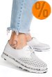 Pantofi albi piele naturala jspy3930