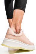 PANTOFI SPORT ROZ PIELE NATURALA FSP002282