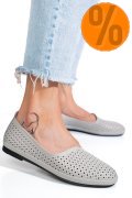 ESPADRILE GRI PIELE NATURALA JSPY3763