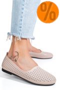 ESPADRILE ROZ PIELE NATURALA JSPY3763