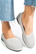 ESPADRILE GRI PIELE NATURALA JSPY3763