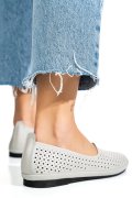 ESPADRILE GRI PIELE NATURALA JSPY3763