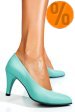 Pantofi turcoaz piele naturala 1s77972