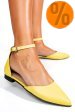 Balerini galbeni piele naturala 3s7753