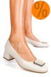 Pantofi bej piele naturala 5s77544b