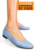 BALERINI ALBASTRI PIELE NATURALA 4S7755