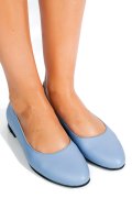 BALERINI ALBASTRI PIELE NATURALA 4S7755