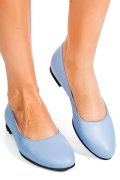 BALERINI ALBASTRI PIELE NATURALA 4S7755