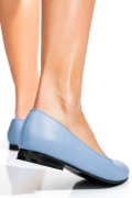 BALERINI ALBASTRI PIELE NATURALA 4S7755