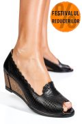 PANTOFI NEGRI PIELE NATURALA 1PC071