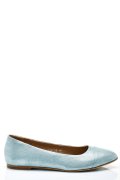 BALERINI VERDE SIDEF PIELE NATURALA 1PC06