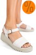 Sandale albe piele naturala 8215443