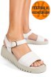 Sandale albe piele naturala 8215443