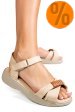 Sandale bej piele naturala 0pc12
